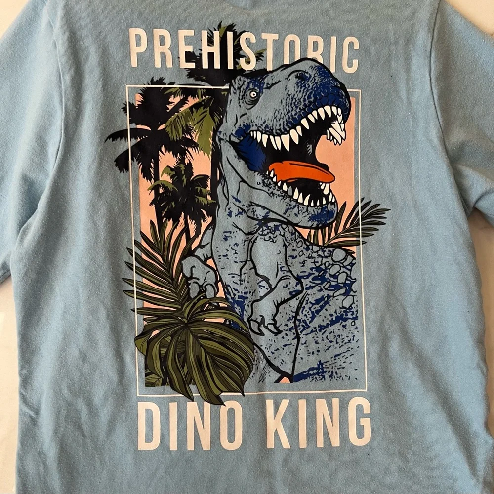 Garanimals light blue boys shirt short sleeves - Picture 7 of 14